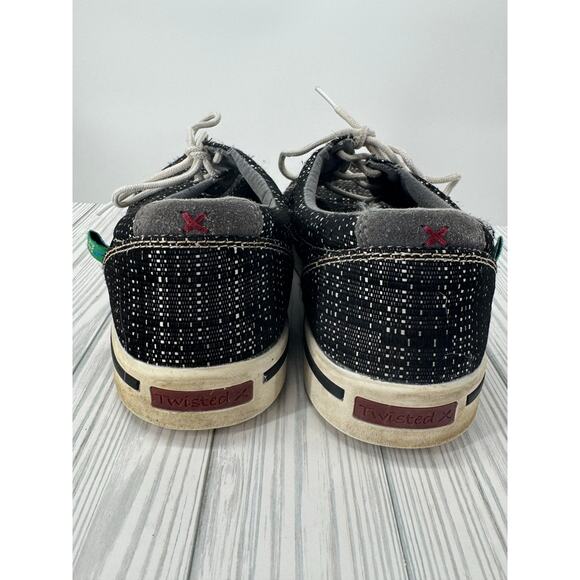 Twisted X Men’s Kicks MCA0033 Size 9.5M Dark Gray Textile Lace-Up Casual Shoes - Picture 10 of 11